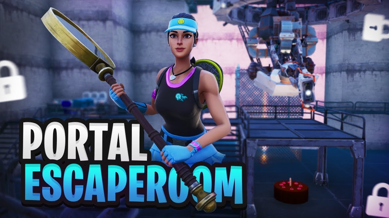 DE PORTAL ESCAPEROOM - Fortnite Creative met Rudi