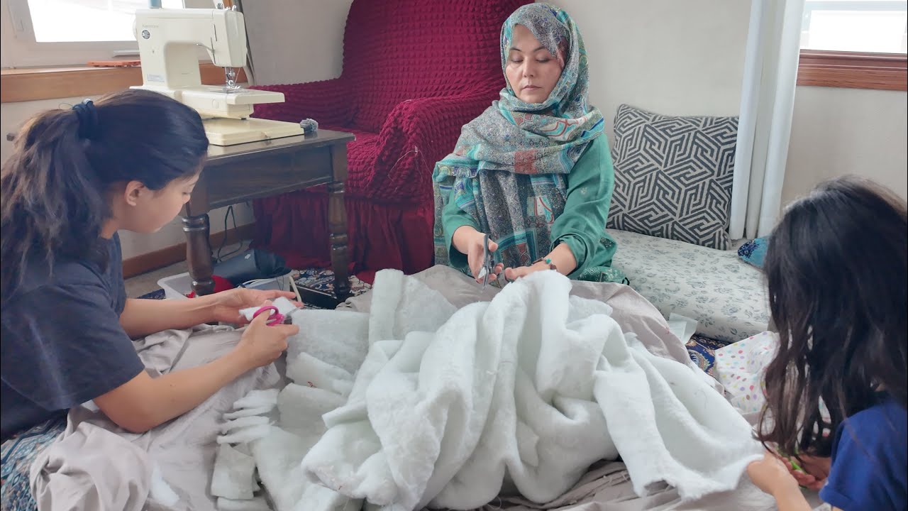 دوستا خوش آمدین در برنامه خیاطی ما ❤️🫶
