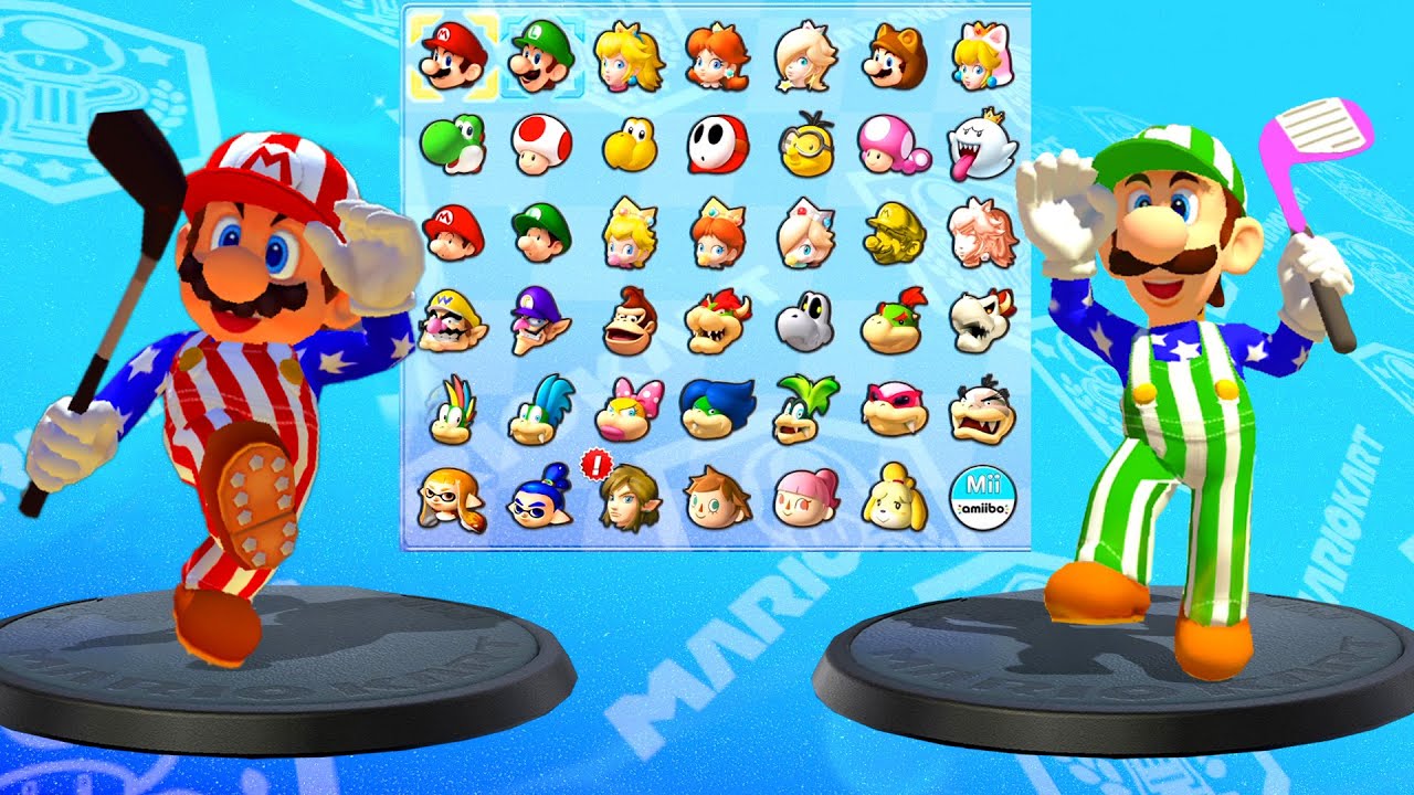 Mario Kart 8 Deluxe - Mario & Luigi ( Golfer ) |The Top Racing Game on Nintendo Switch(2 Players)
