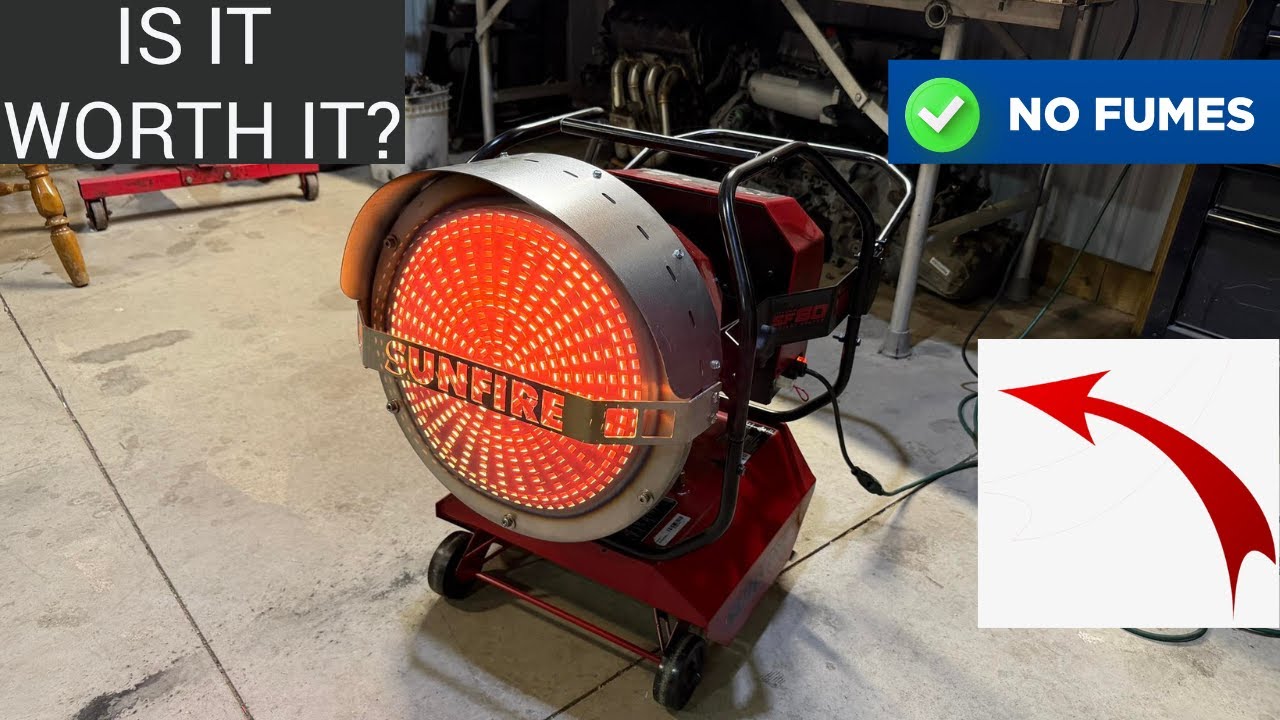 Дизельный обогреватель без дыма? Обзор Radiant Sunfire SF80 Work Shop Unit: первые впечатления