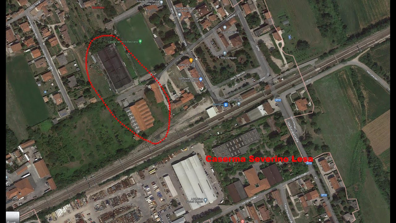 Caserma/edifici da identificare a Basiliano (UD)