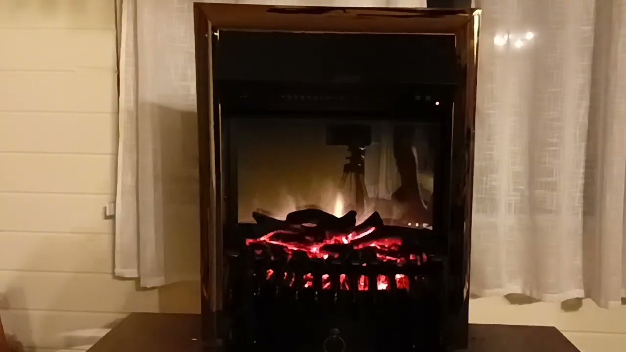 Видеообзор электроочага Fobos Lux Brass от RealFlame (Фобос люкс золотой)