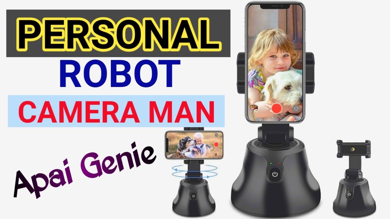 Apai Genie | 360 Degree Object Tracking Holder | Robot Cameraman #shorts