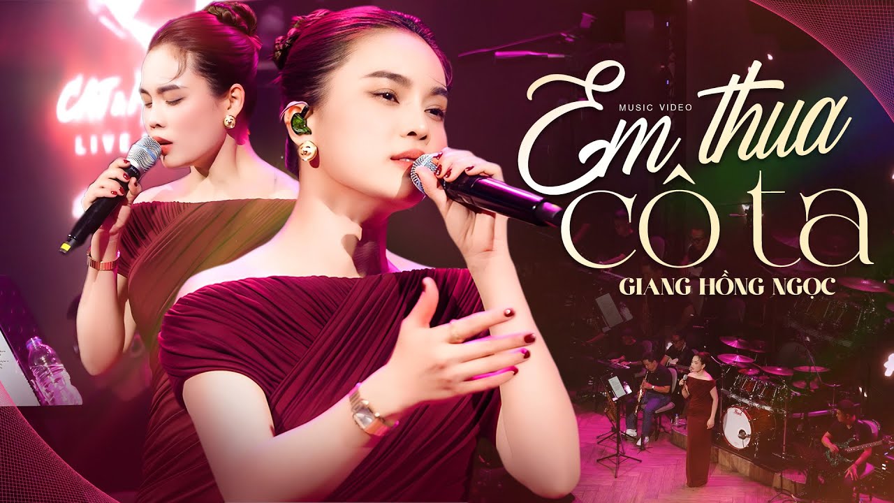 Nhạc HOT 🔥 EM THUA CÔ TA - Giang Hồng Ngọc Cover | Cat & Mouse Live Music | Cô ấy tốt hơn em à???
