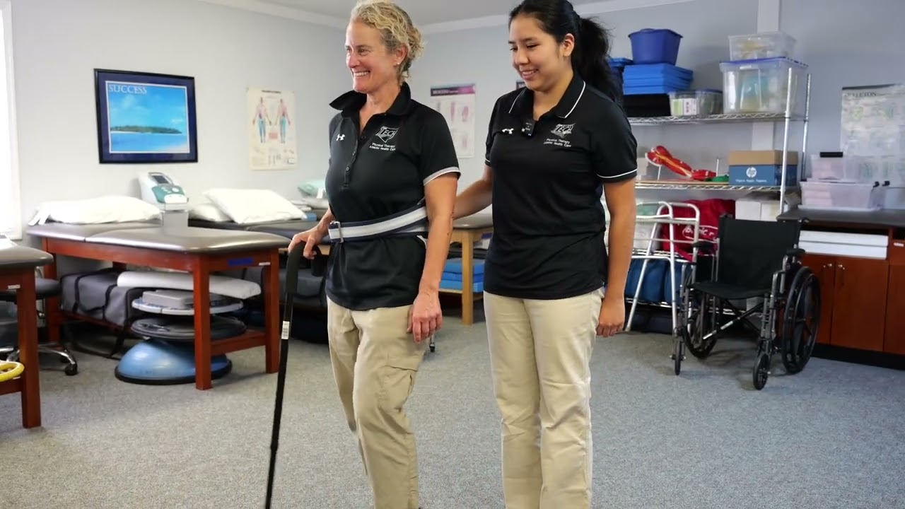 HOSA PT Skill III Ambulating with a Cane