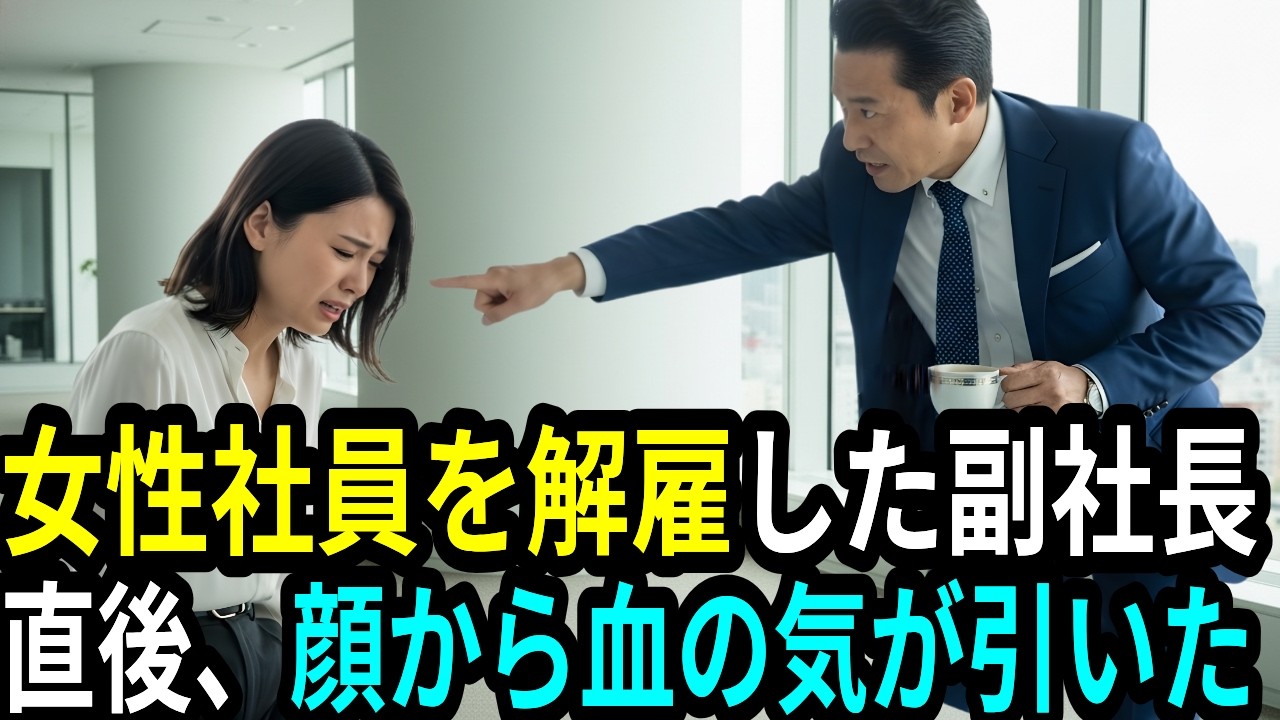 「派遣社員の落書きなど、今すぐ削除しろ」と彼女を解雇した副社長。10分後、全システムが完全麻痺し、すべてが凍りつくことに…