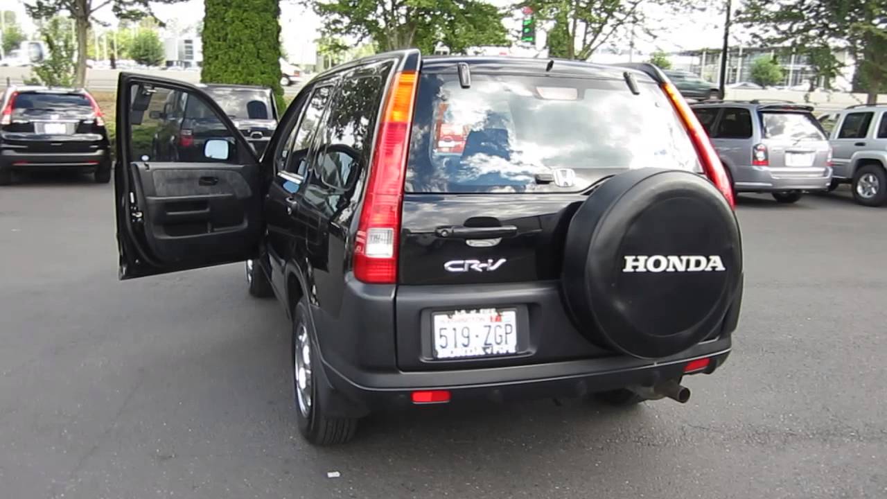 2002 Honda CR-V, Black - STOCK# 731062