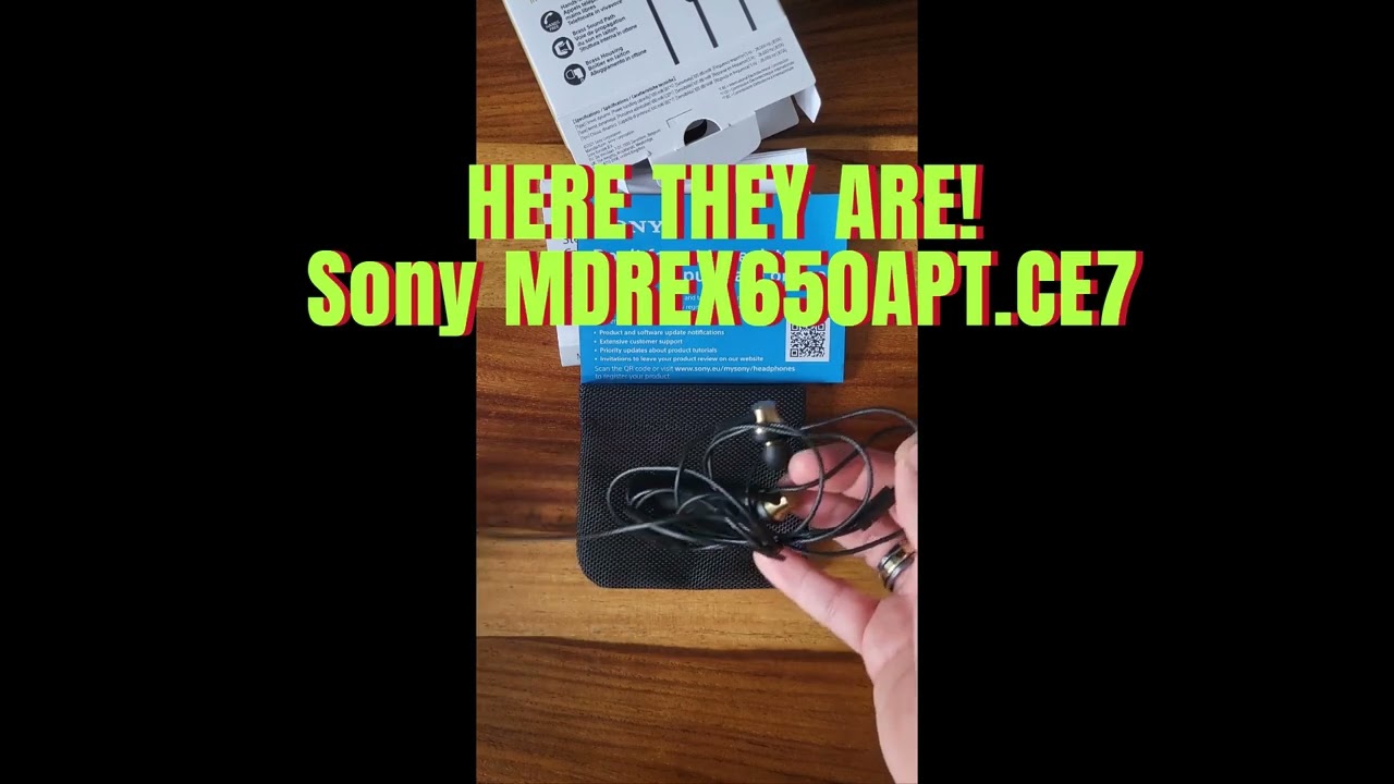 Sony MDR EX650AP Unboxing & Review