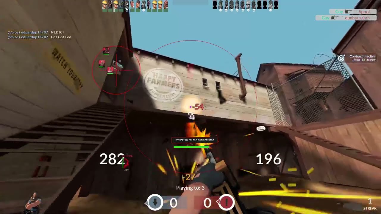 TF2 Lmaobox unedited doubletap gameplay