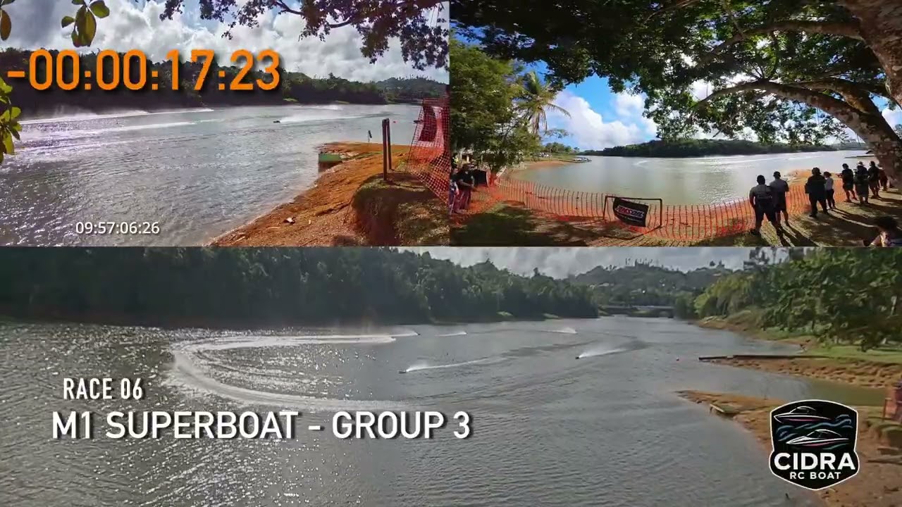 CIDRA RC BOAT - RACE 06 SUPERBOAT M1 G3 multicam