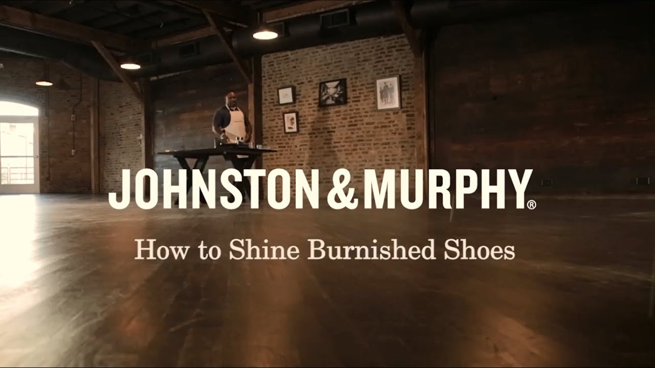How to Shine Burnished Shoes