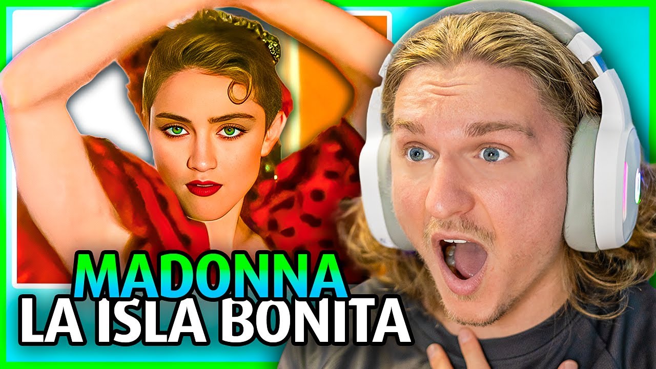 THIS WAS UNEXPECTED!! 😧 | FIRST TIME Reacting to Madonna (La Isla Bonita) 🔥