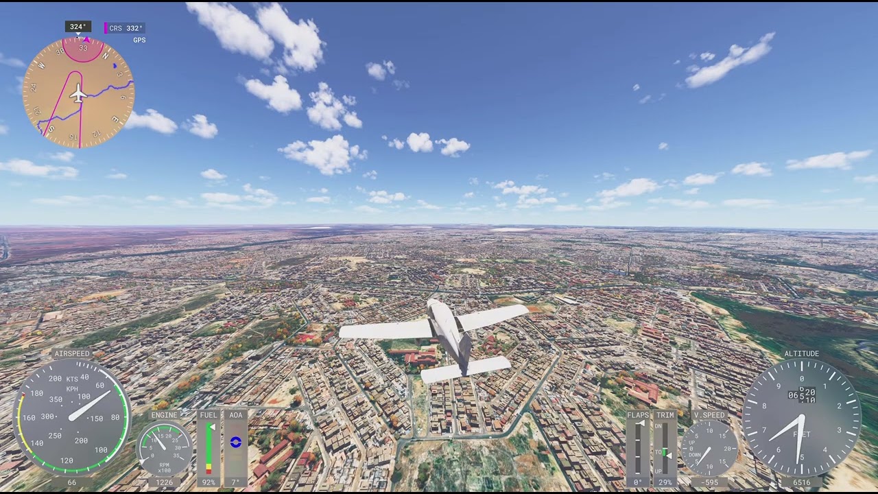 Microsoft Flight Simulator 2024_Soweto_Ultra Realistic HD_GamePlay