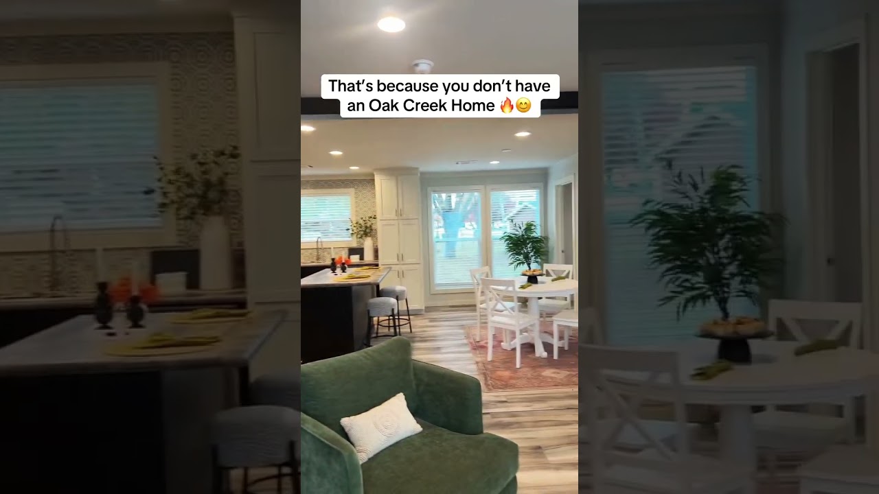 Stay Warm This Season with an Oak Creek Home  #oakcreekhomes #mobilehome #manufacturedhomes #home