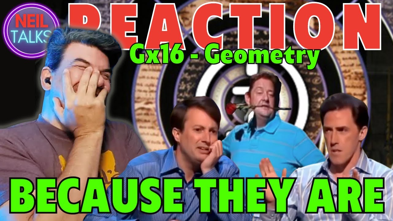 CLASSIC QI XL Reaction Gx16 - Geometry (Rob Brydon, David Mitchell, Johnny Vegas)