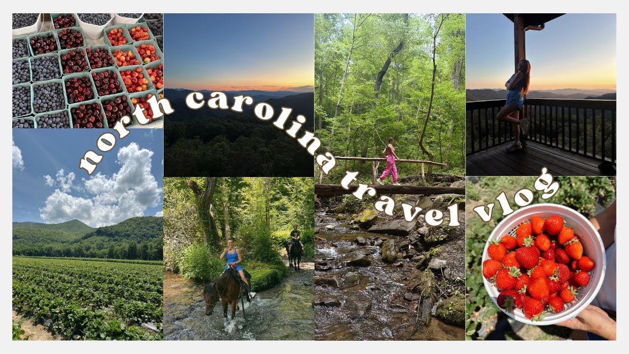 north carolina travel vlog!!