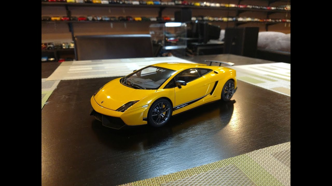 1:18 diecast review Autoart Lamborghini Gallardo LP-570 Superleggera