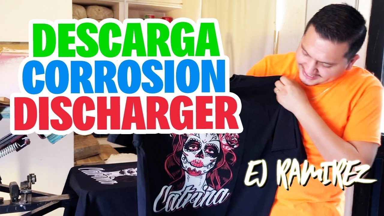CORROSION - DESCARGA DE TINTA - DISCHARGER // Ej Ramirez