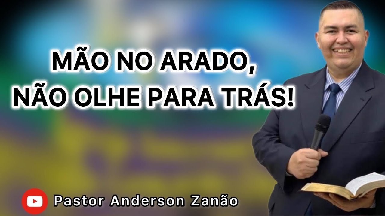 MÃO NO ARADO, NÃO OLHE PARA TRÁS! Siga a cada dia sua vida com Cristo sem olhar para trás.
