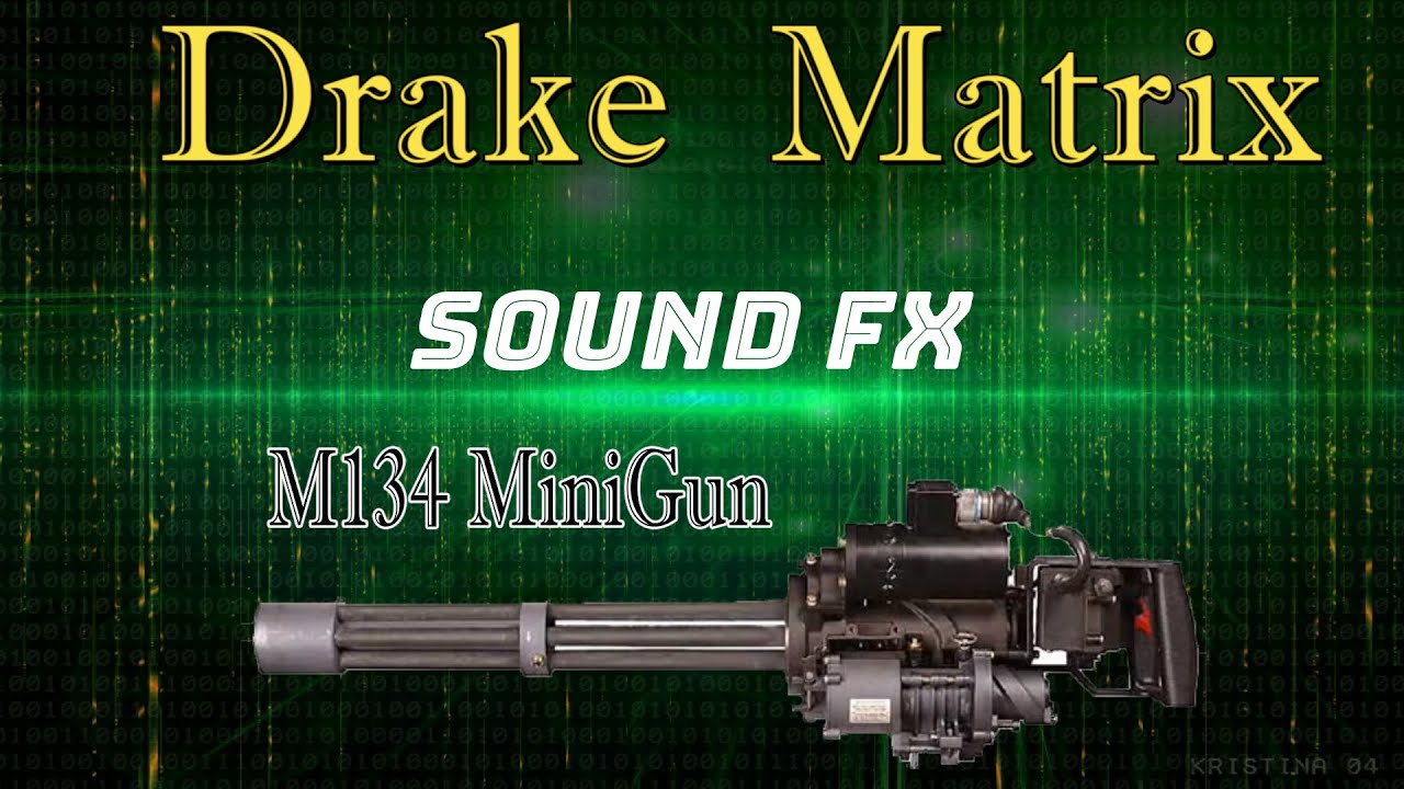 M134 Minigun sound FX