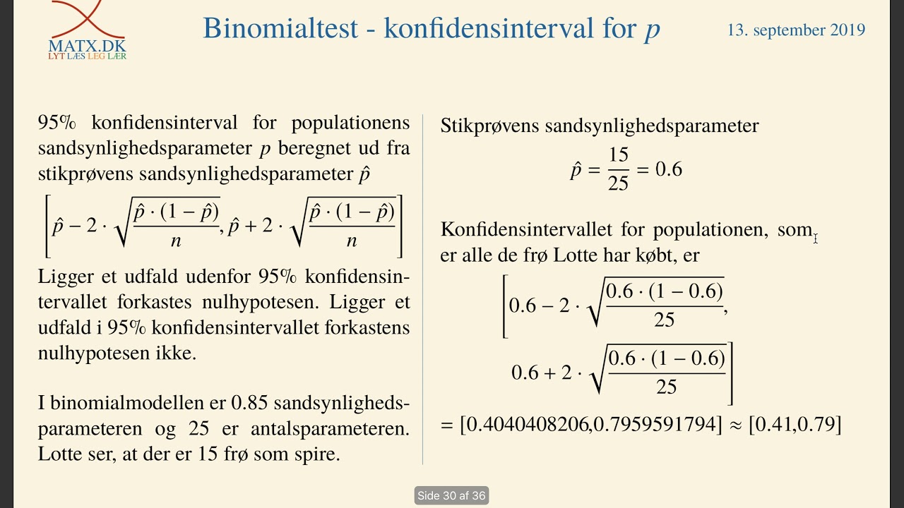 Binomialtest