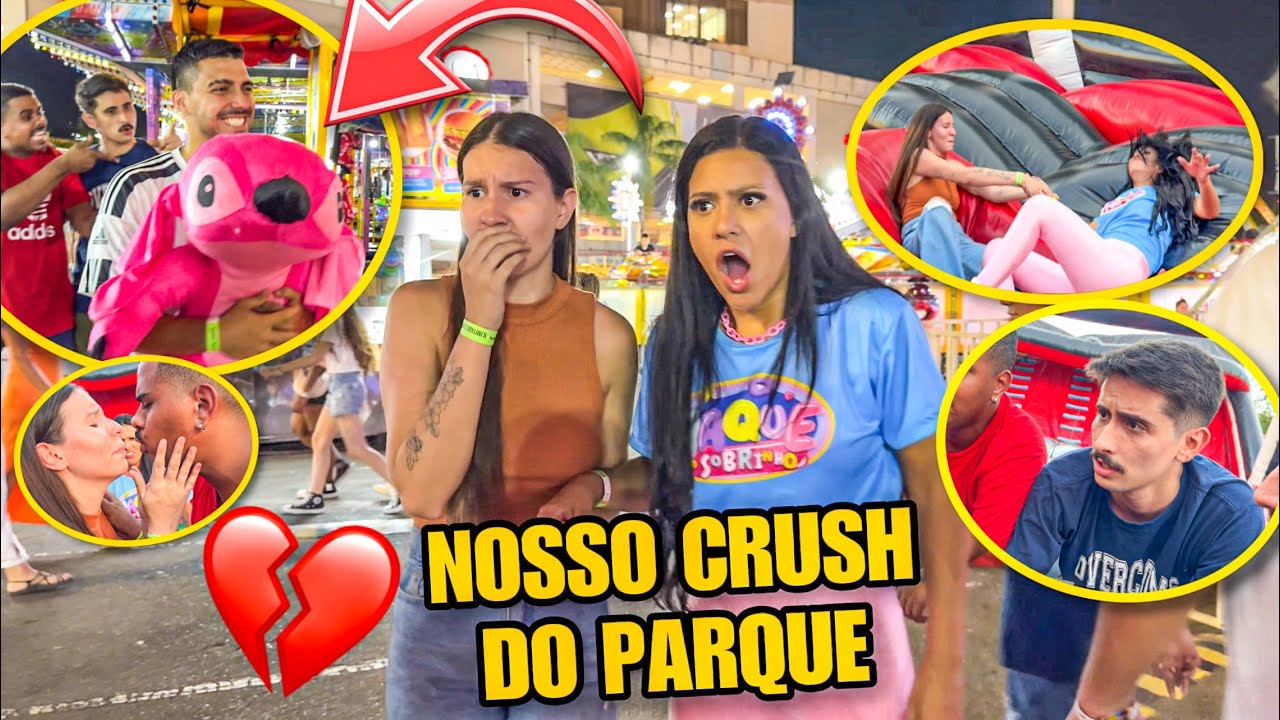 O MEU CRUSH DO PARQUE! 💔😱 *AMIZADE ou ÓDIO* (novelinha)