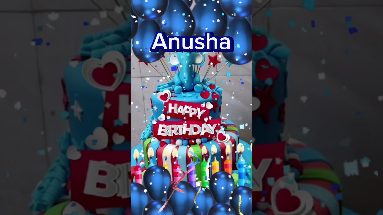 happy birthday to you anusha 🎉🥳🫵🏼🎂🎂 #happybirthday  &lrm;  &lrm;@happybirthday