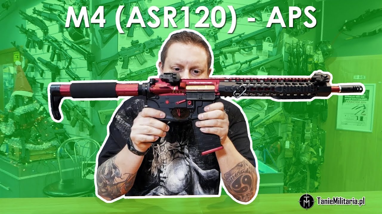 M4 (ASR120) APS  - TANIEMILITARIA.PL