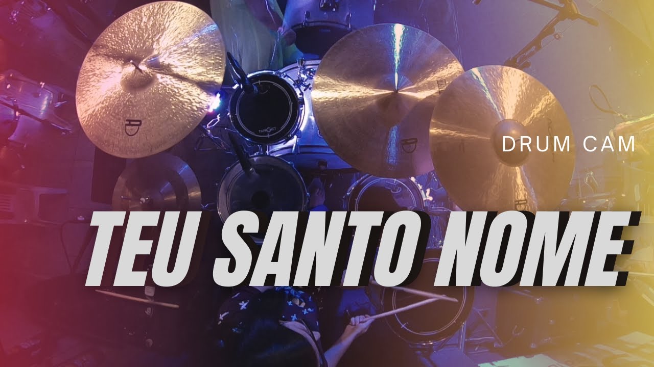 Teu Santo nome | DRUM COVER (Gabriela Rocha)