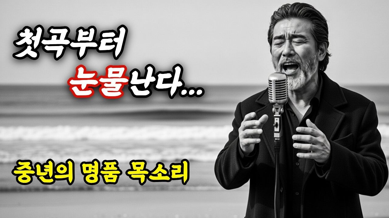 조용히 듣다 눈물이 난다...｜첫 곡부터 가슴에 남는 트로트 모음