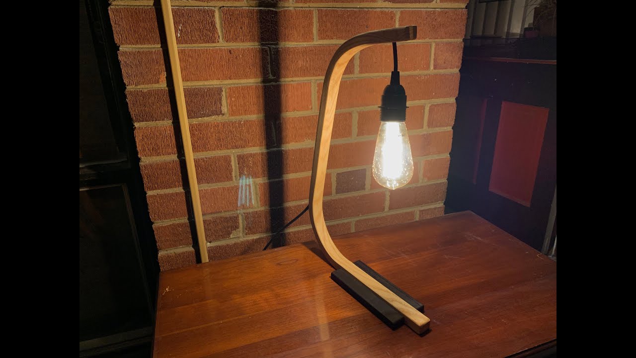 Steambent Lamp : How to Steam Bend : #rocklerbentwoodchallenge