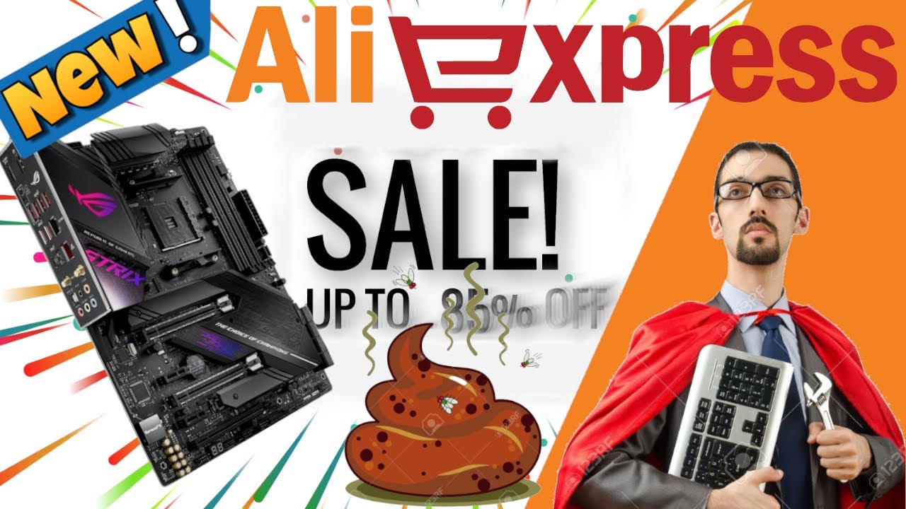 NOWA płyta główna do Laptopa z Aliexpress - Chińczyk płakał jak sprzedawał