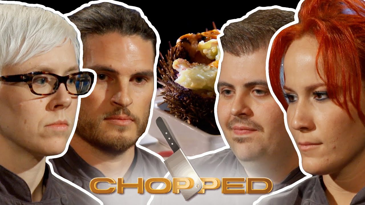 Chopped: Sea Urchin, Pork Hocks & Goat Cheese | Full Episode Recap | S9 E8 | Food Network