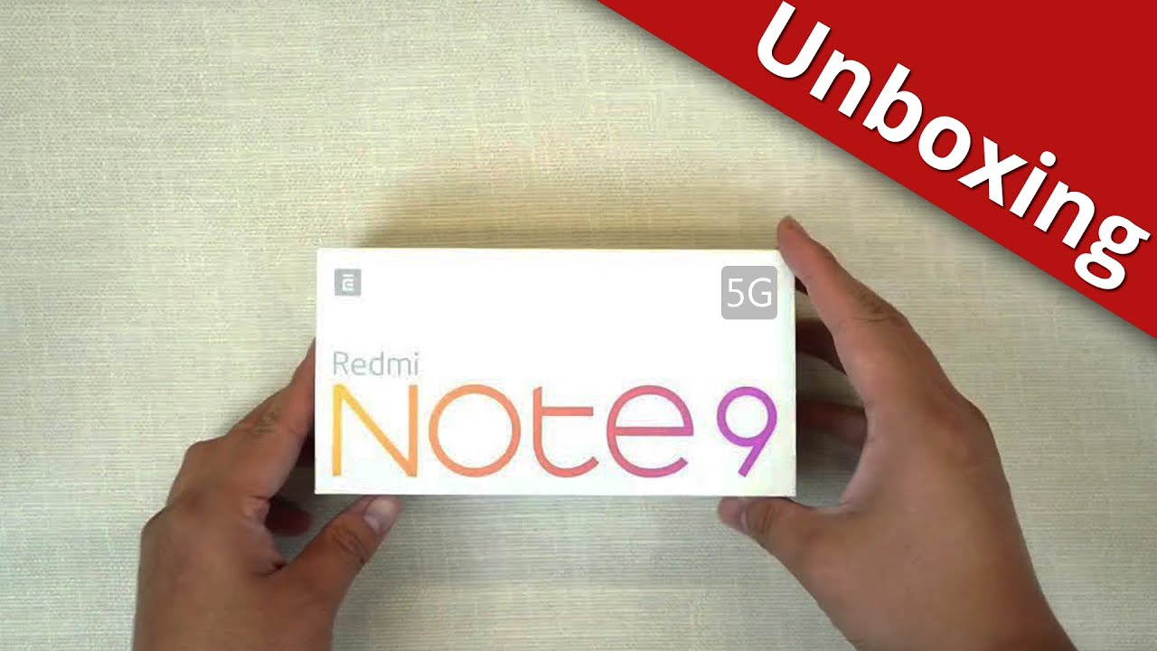 Redmi Note 9 5G Unboxing and First Look | Goriber Android