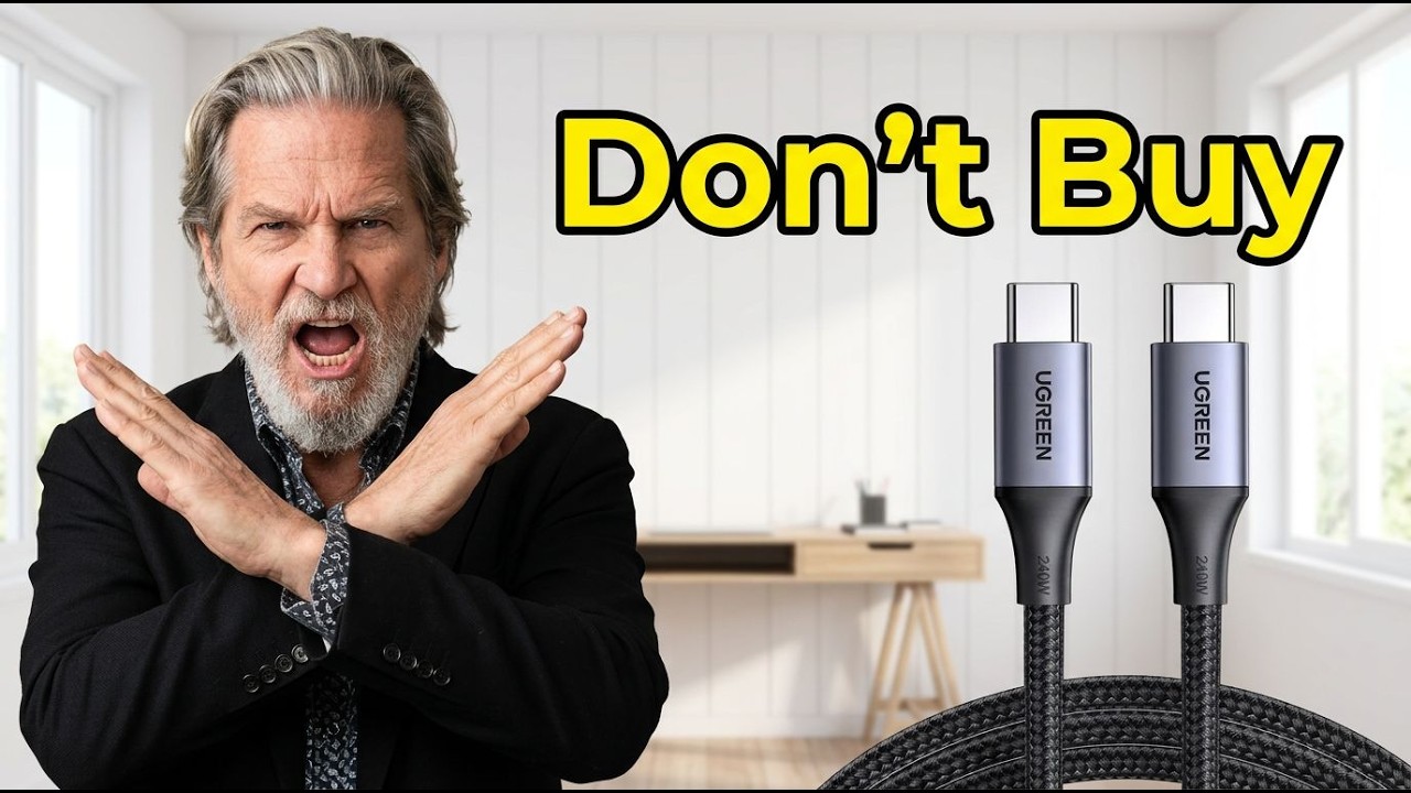 Don't Buy UGREEN USB‑C to USB‑C 240W Cable | Honest Review | Problems