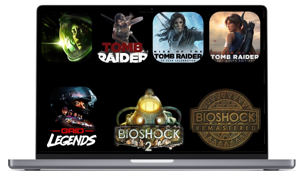 Games Test - MacBook Pro Apple Silicon M series - 4K Highest Ultra Graphics - Feral Interactive