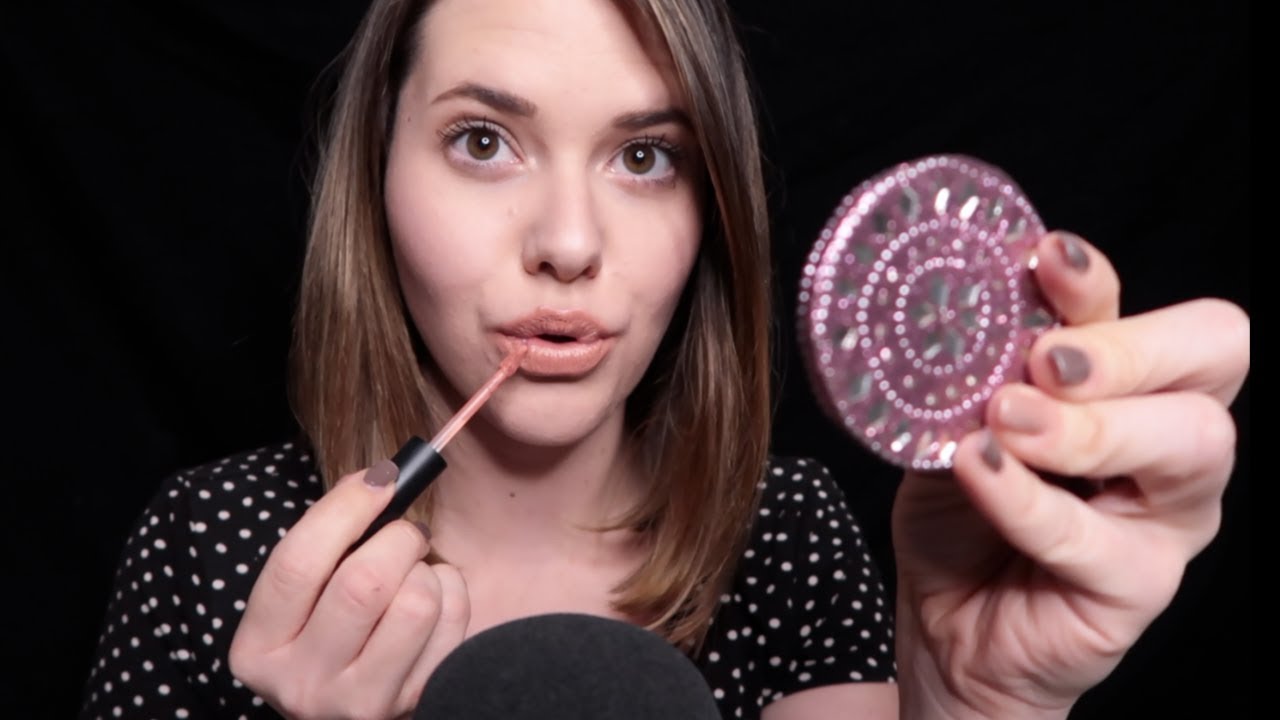 ASMR LIPGLOSS APPLICATION ♡ Mit Sanftem Tapping, Mouth Sounds & Whisper