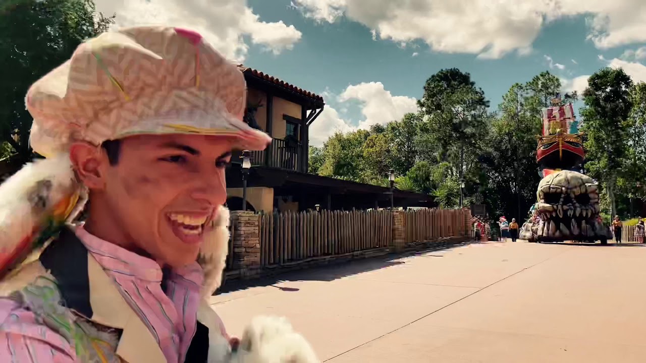Festival of Fantasy Parade (Full Video) at Walt Disney Worlds Magic Kingdom from Frontierland
