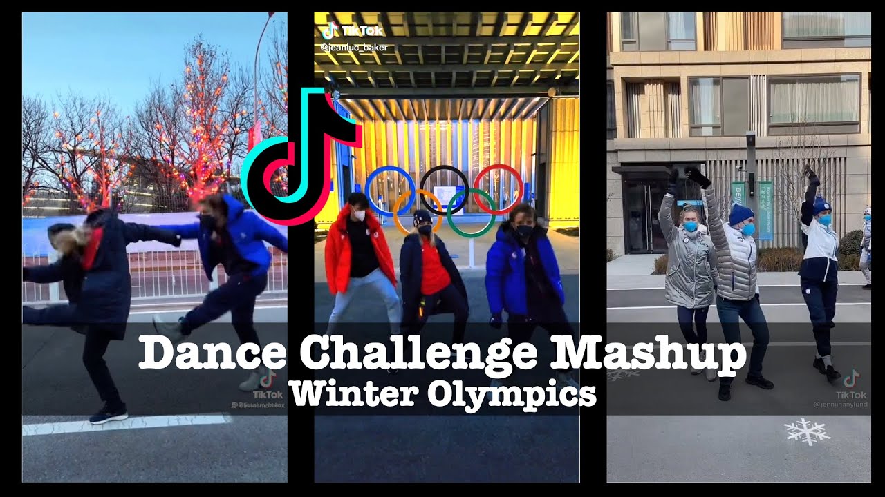Winter Olympics - Olympians TikTok Dance Challenge Mashup