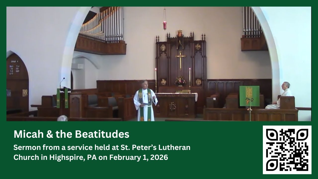 Micah & the Beatitudes: Sermon from February 1, 2026