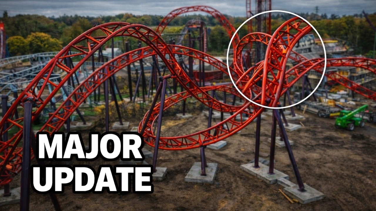 DRAKON COASTER PAULTONS PARK WHAT THE TRAINS LOOK LIKE