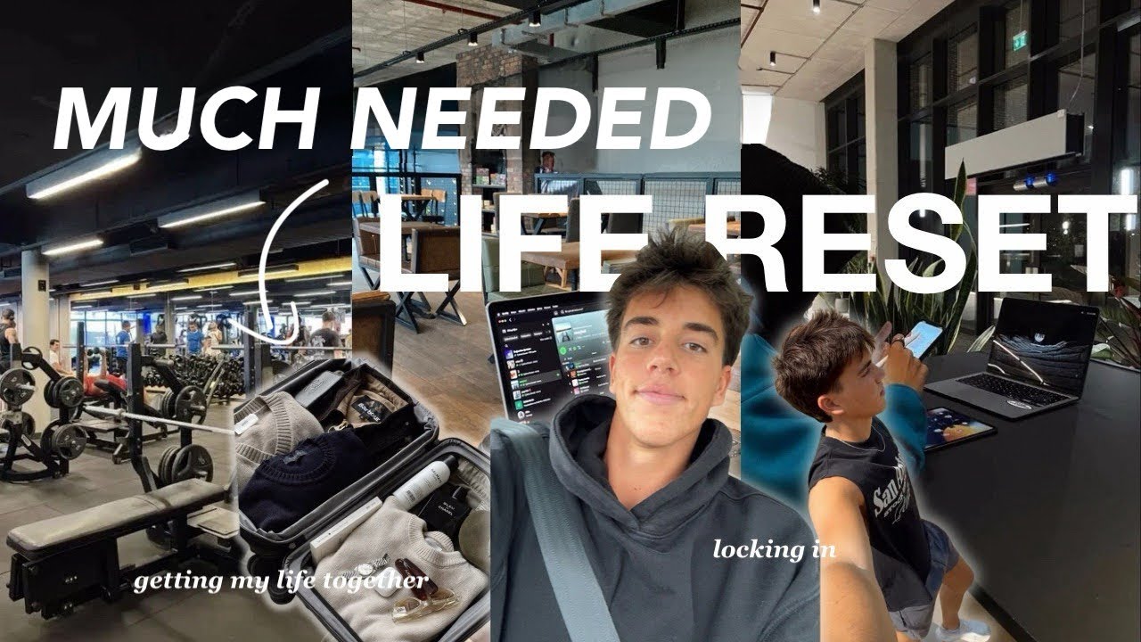 RESET ROUTINE VLOG*getting back on track after vacation*