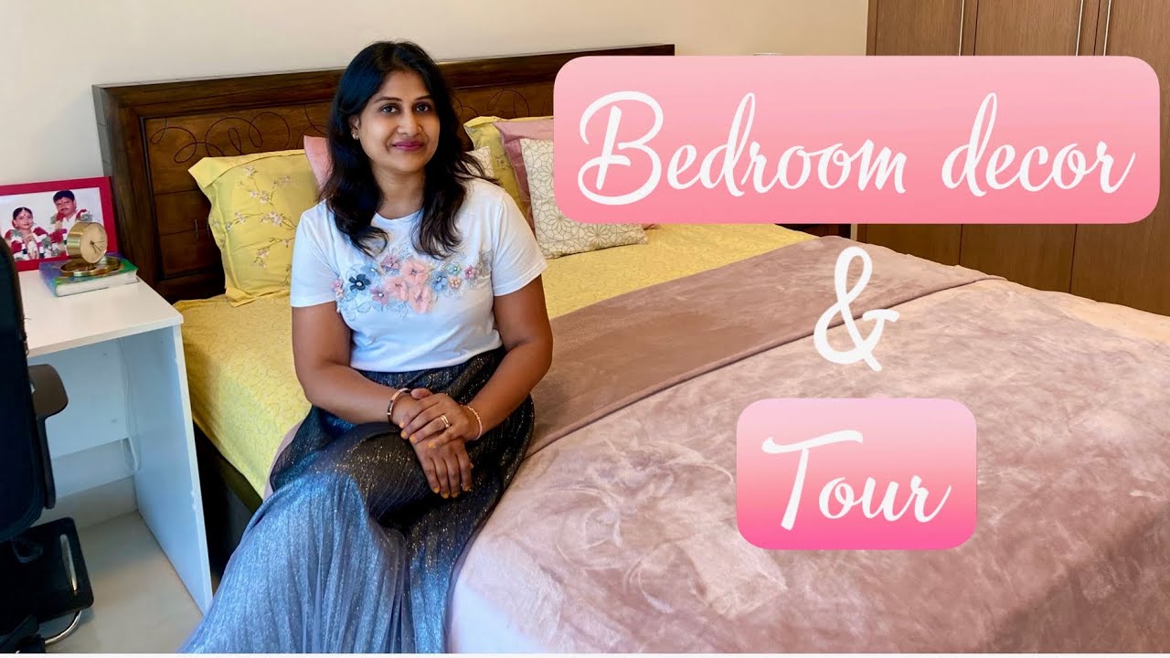 🌸BEDROOM TOUR| IKEA office table & decor| TIPS to decorate and organize bedroom in Tamil