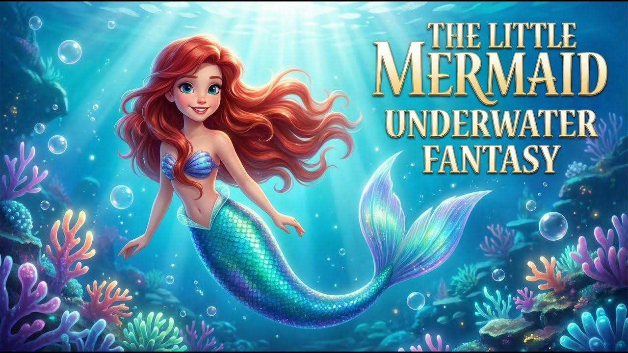 The Original story of Little Mermaid 🧜‍♀️✨ | Magical Underwater Fantasy Adventure (Shorts)
