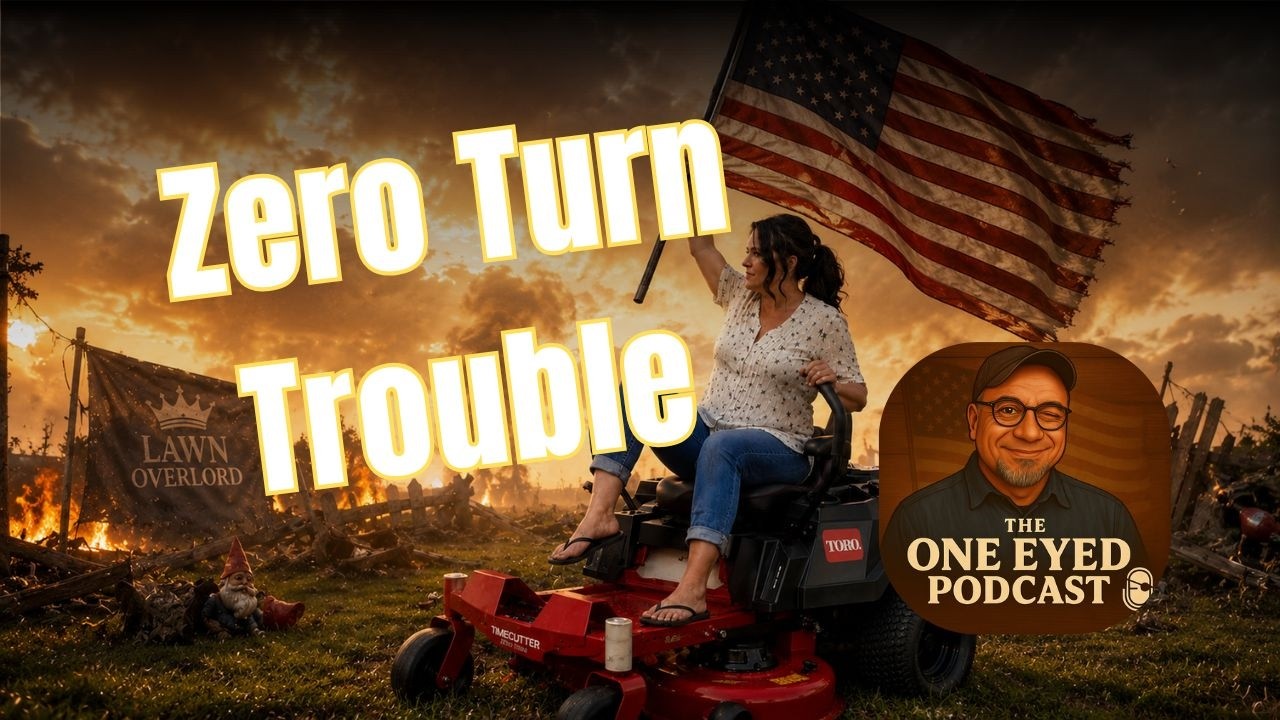 Teaching My Wife To Drive A Zero Turn Mower | Memorial Day Chaos