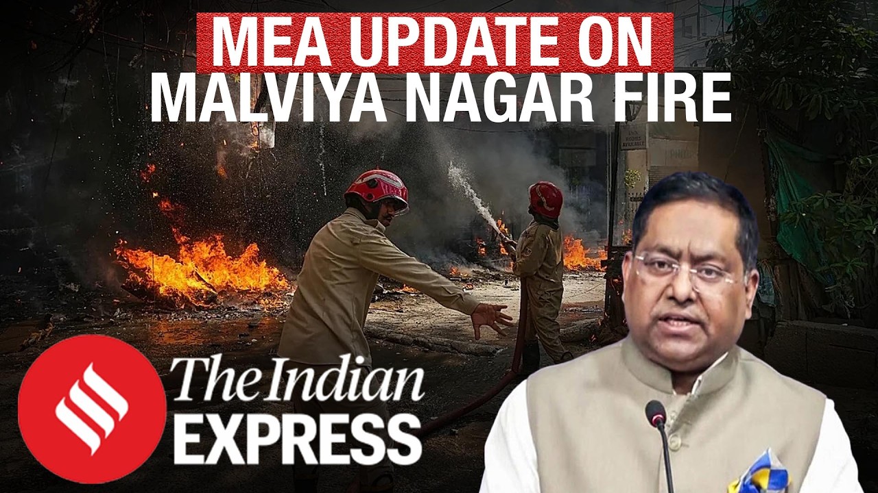 MEA Confirms 13 Foreign Nationals Killed in Delhi's Malviya Nagar Fire Tragedy