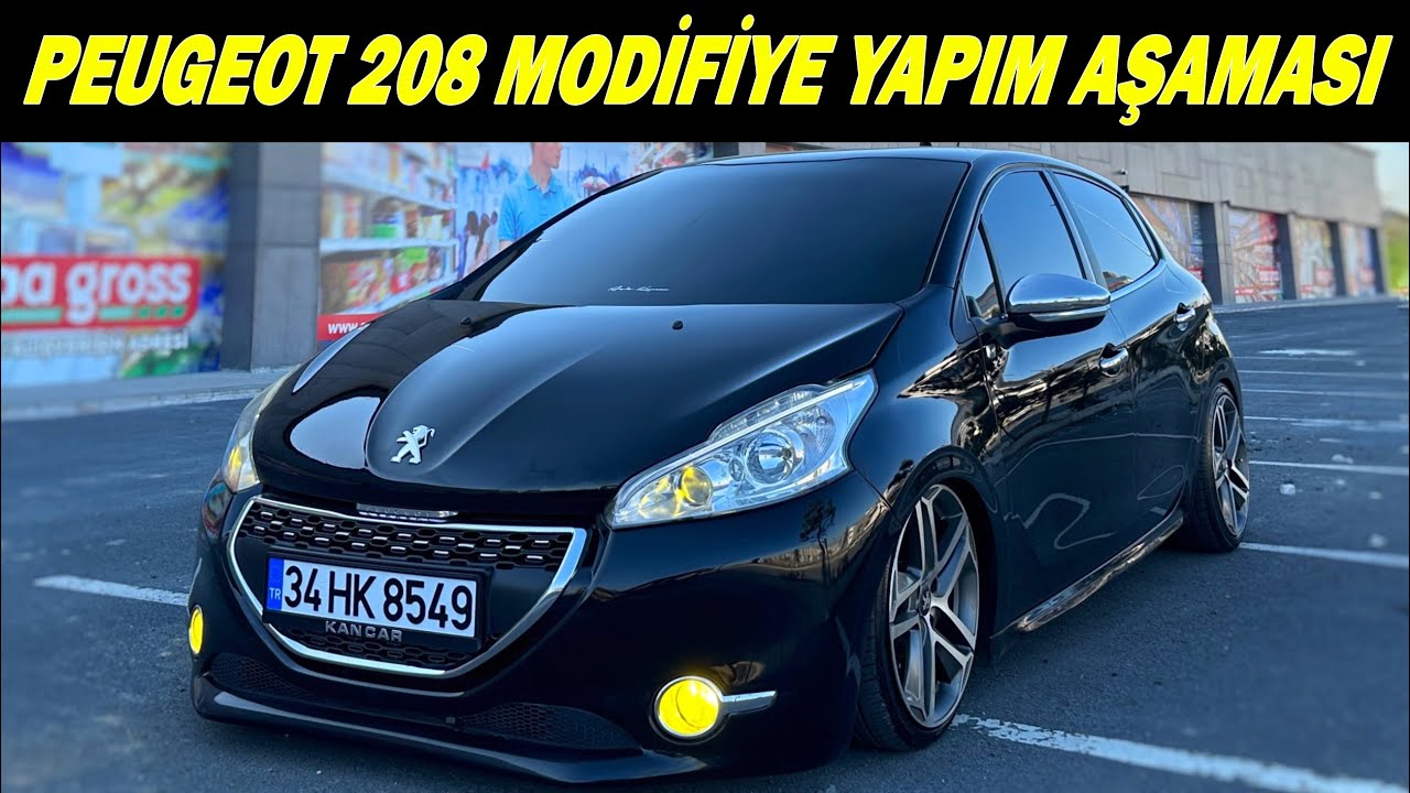 STOK PEUGEOT 208 MODİFİYE YAPIM AŞAMASI