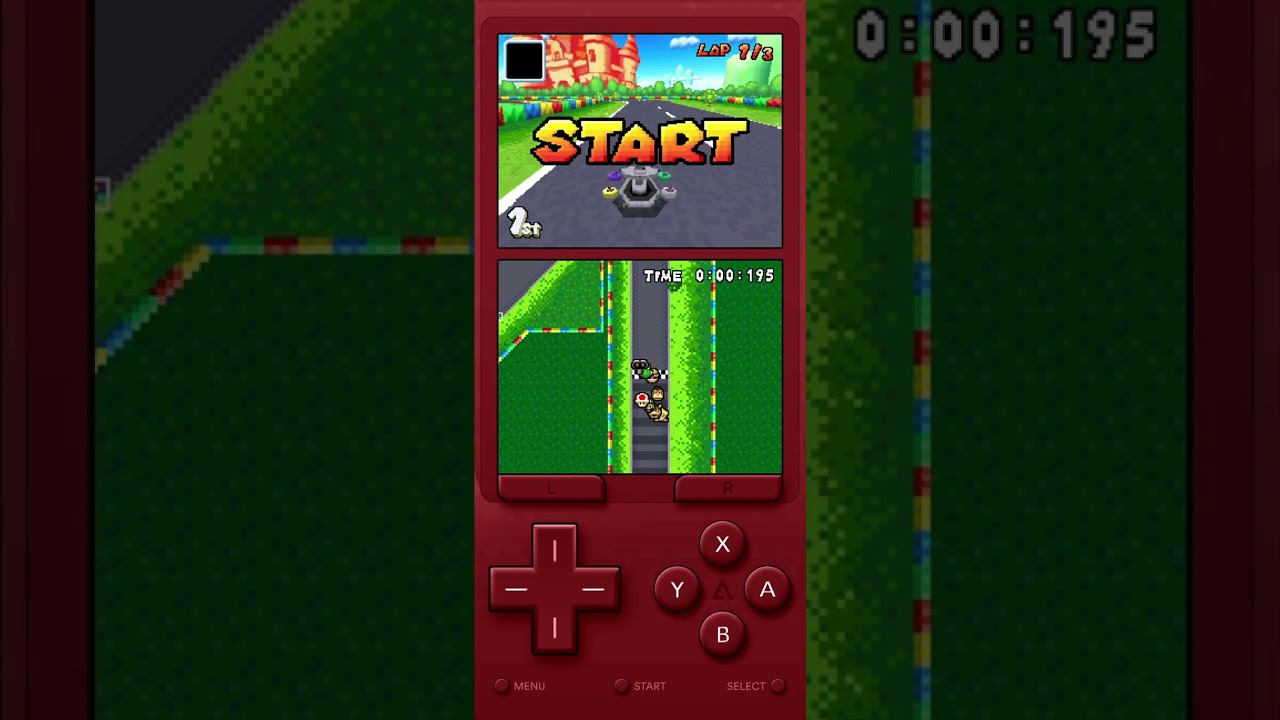 Copa caparazón de Mario kart ds