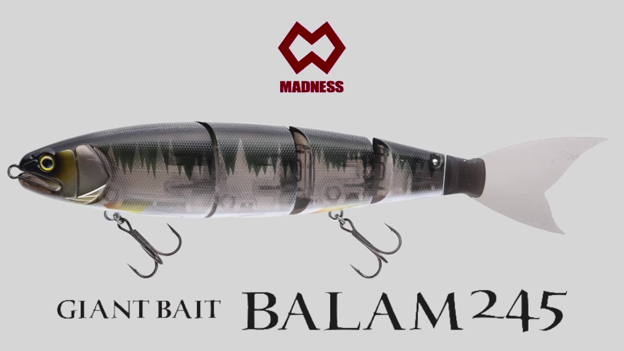 Madness Japans' Balam 245 Swimbait.