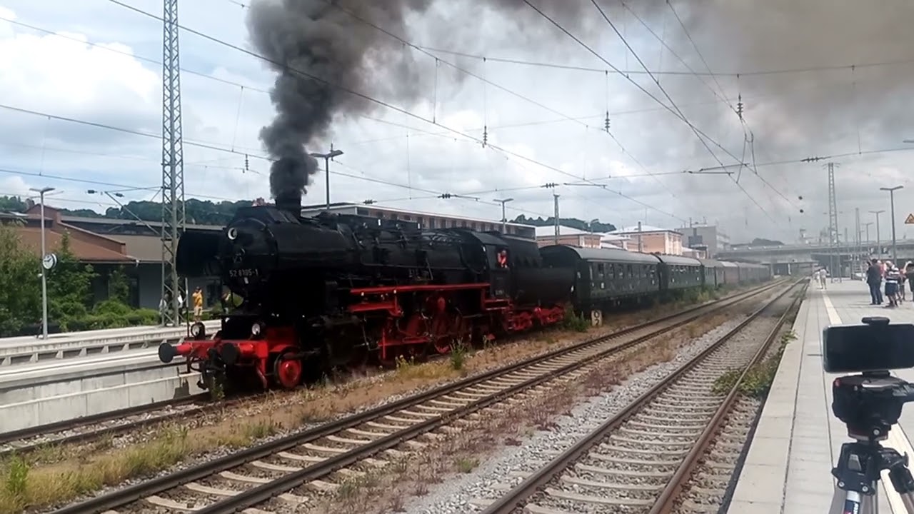 45 Jahre Passauer Eisenbahnfreunde mit Sonderzüge und Bahnverkehr Teil 2/2